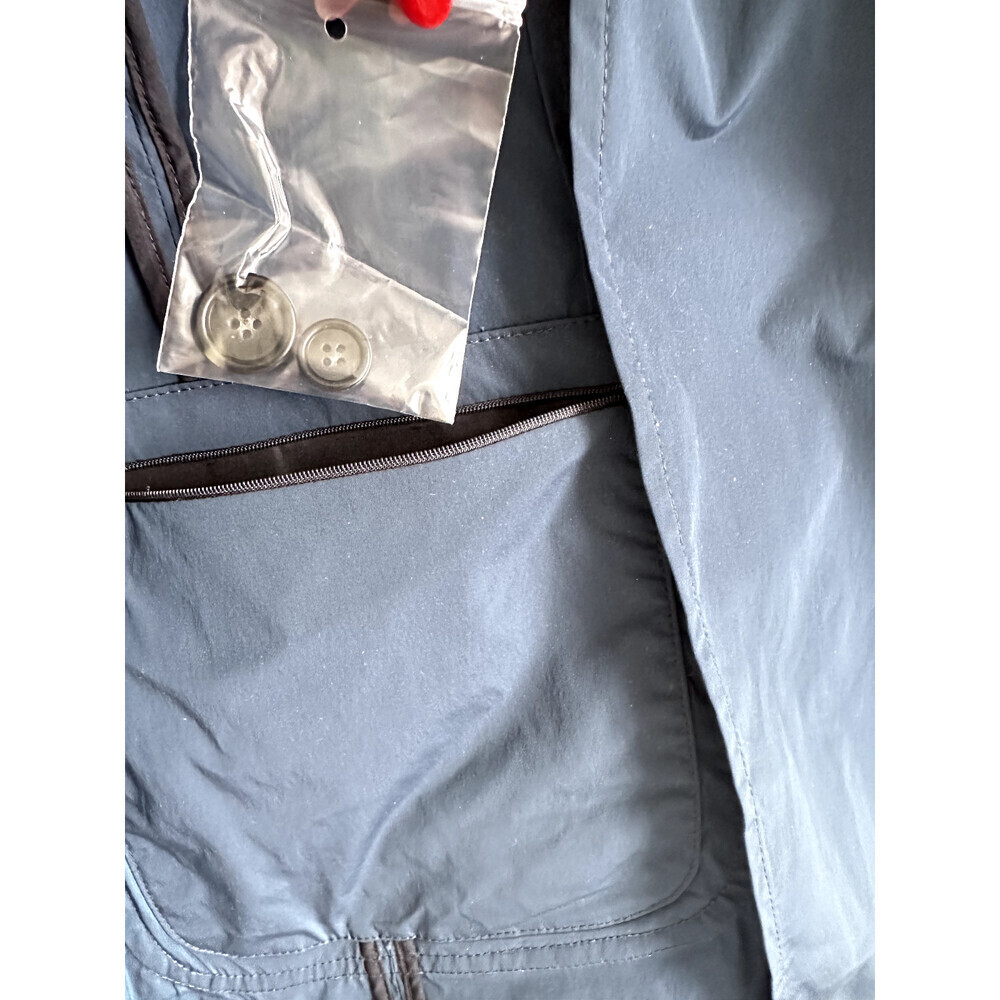Z ZEGNA Men’s Slim Fit Sport Tech Packable Blazer Jacket Size 48R $895 Teal blue - Picture 10 of 15